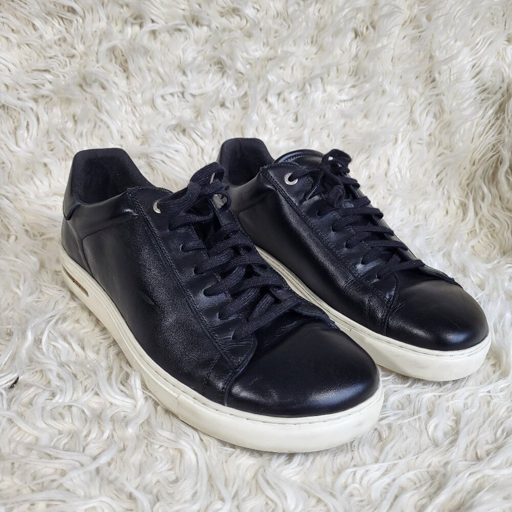 Birkenstock Bend Low Black Leather Sneakers EU 44 Men’s 11/Women’s 11.5 Comfort